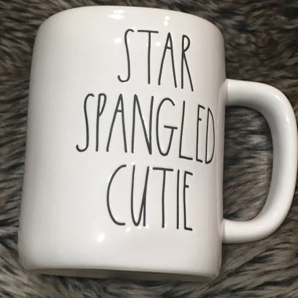 Rae Dunn STAR SPANGLED CUTIE Mug ⭐️NEVER USED⭐️